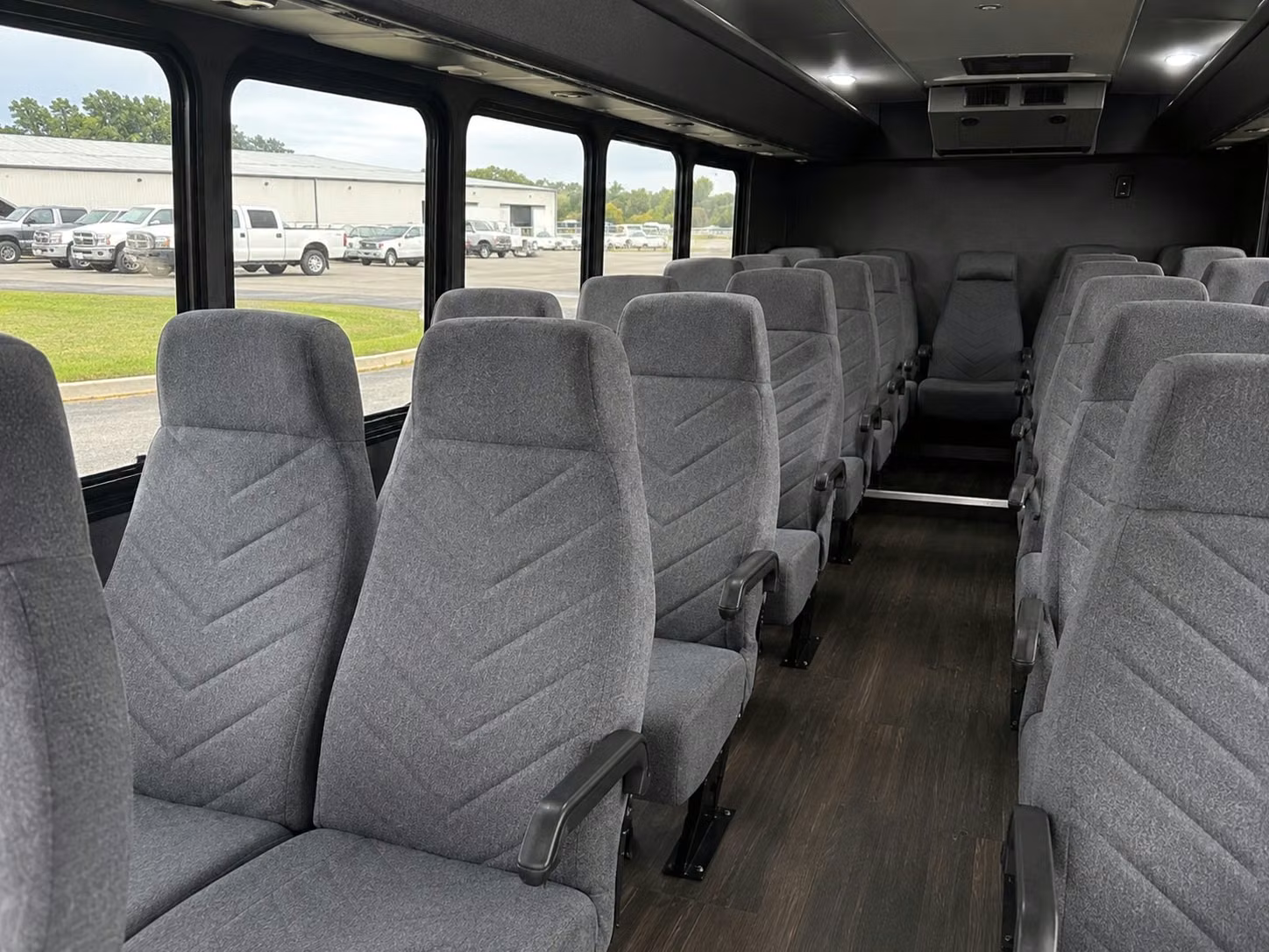 20 passenger minibus interior