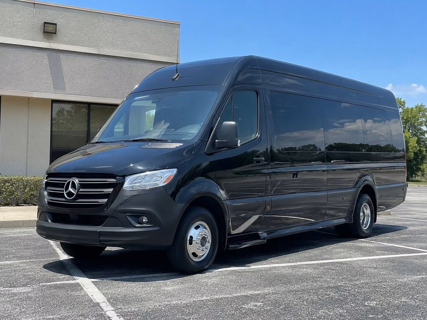 fishers sprinter van rental with driver