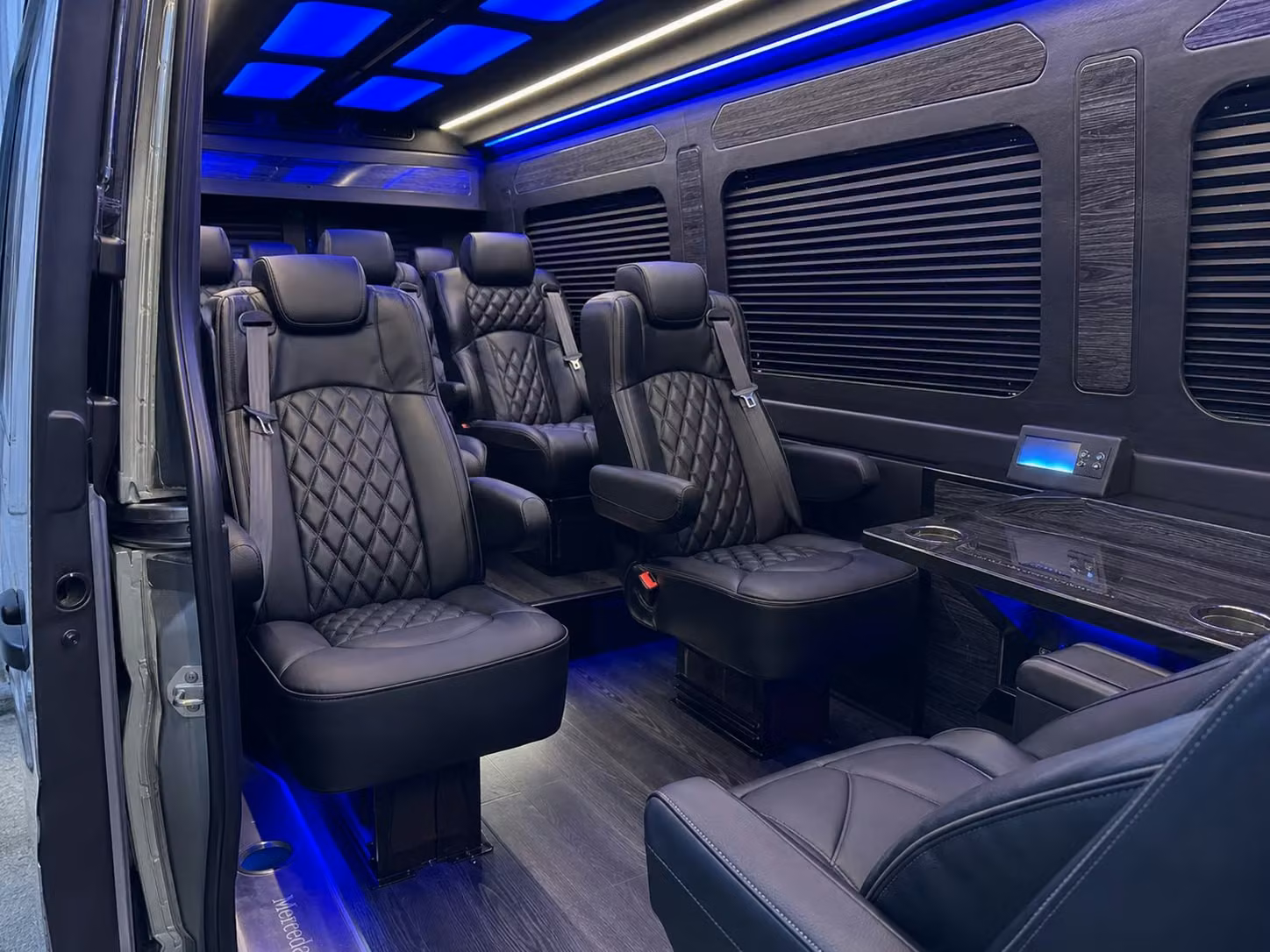 sprinter van transportation for groups and events across fishers