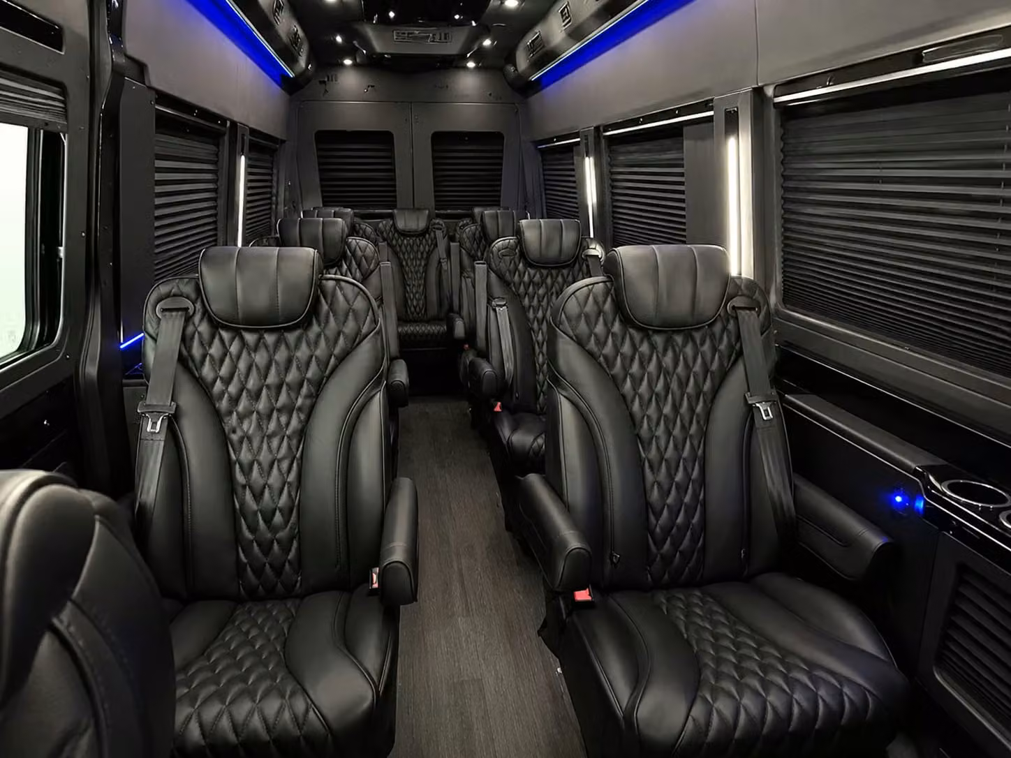 sprinter van with driver interior